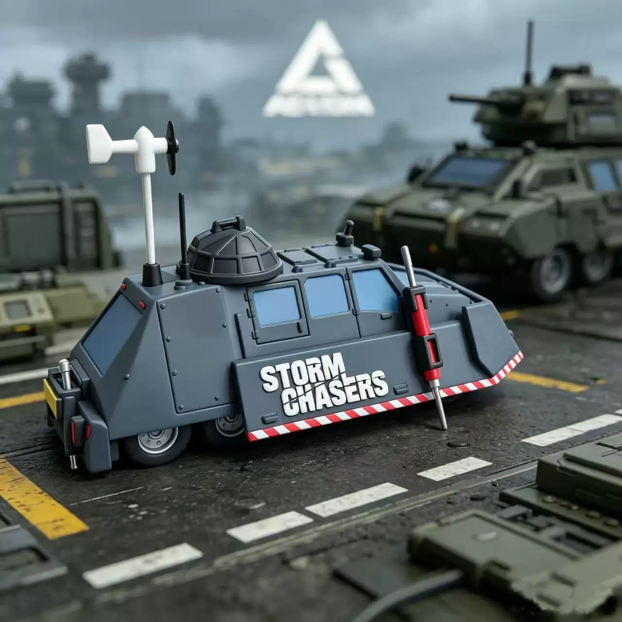 3D Printing Diecast Cars - Modelo de Veículo Interceptor de Tornado