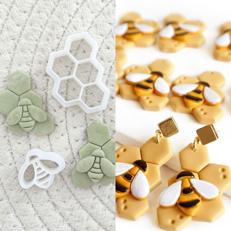3D Printing Earrings - Molde de corte de brinco de