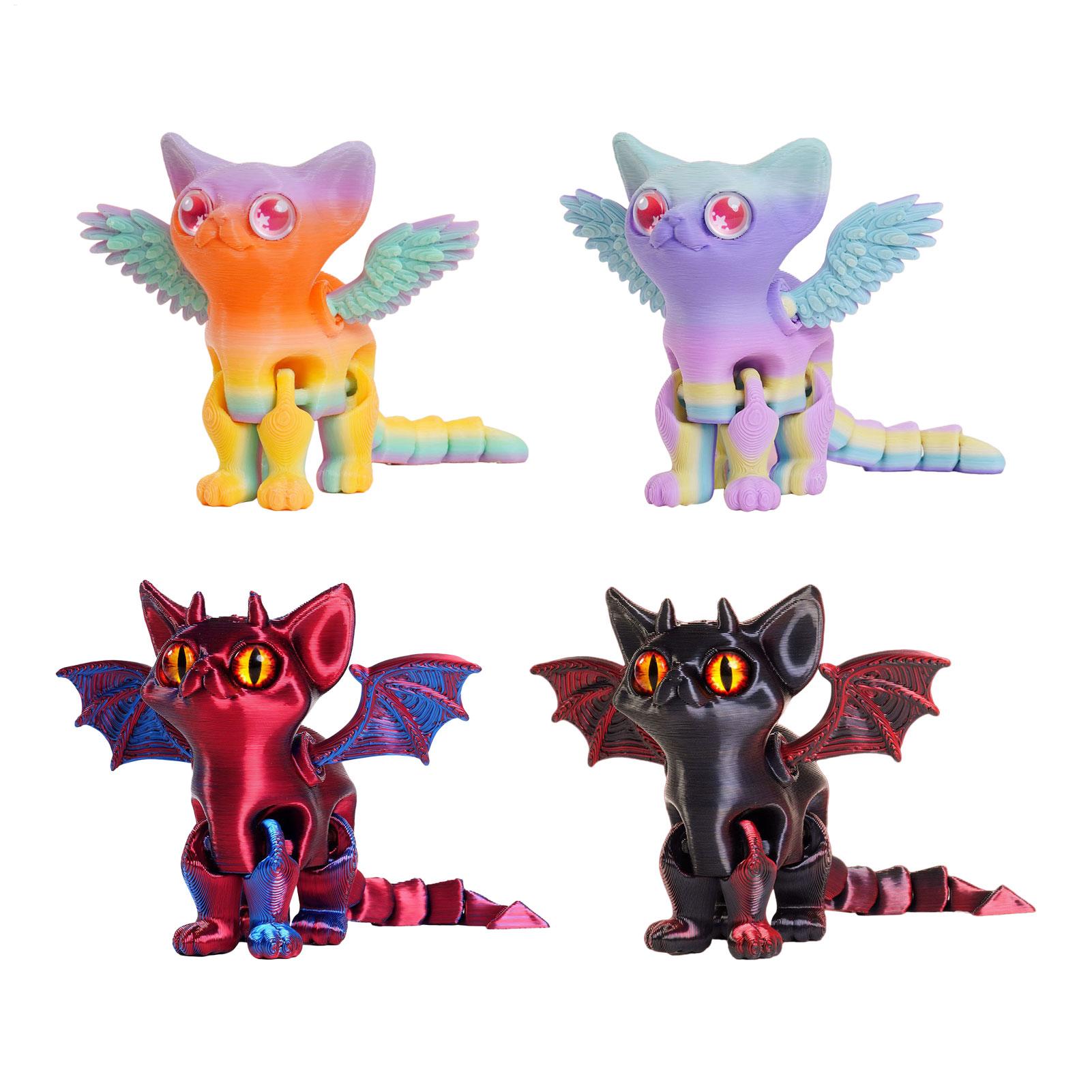 3D Printing Fidget Toys - Figura de Gato em Impressão 3D,