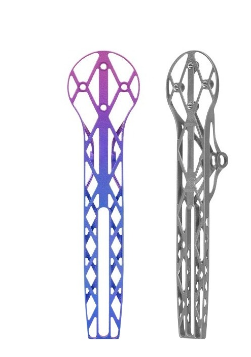 3D Printing Titanium - Suporte de computador em liga de