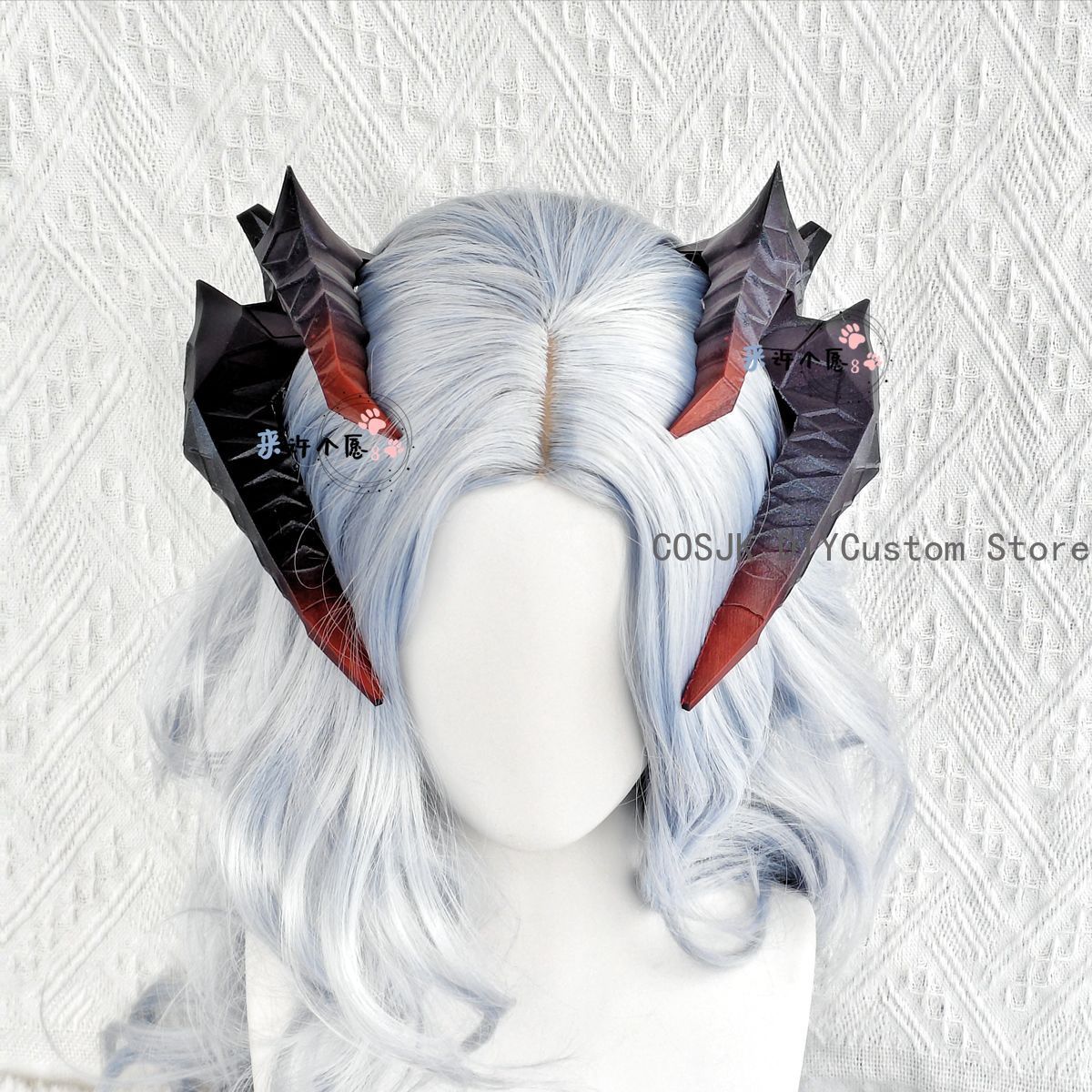 3D Printing Earrings - Acessórios de Cosplay Arknights Saria: Colar,