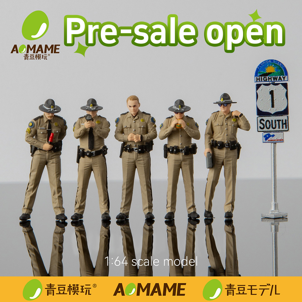 3D Printing Diecast Cars - Pré-venda Kicarmod 1/64 Conjunto de Figuras