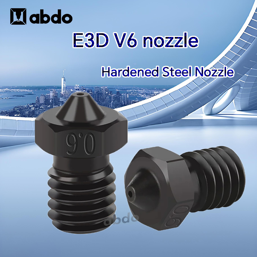 3D Printing Titanium - Bico E3D 0.2/0.4/0.6/0.8mm de Aço Temperado