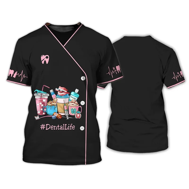 3D Printing Dental - Camiseta personalizada com sua foto em
