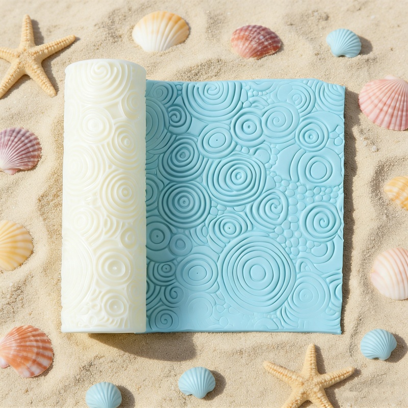 3D Printing Earrings - Rolo de Textura Espiral em Argila