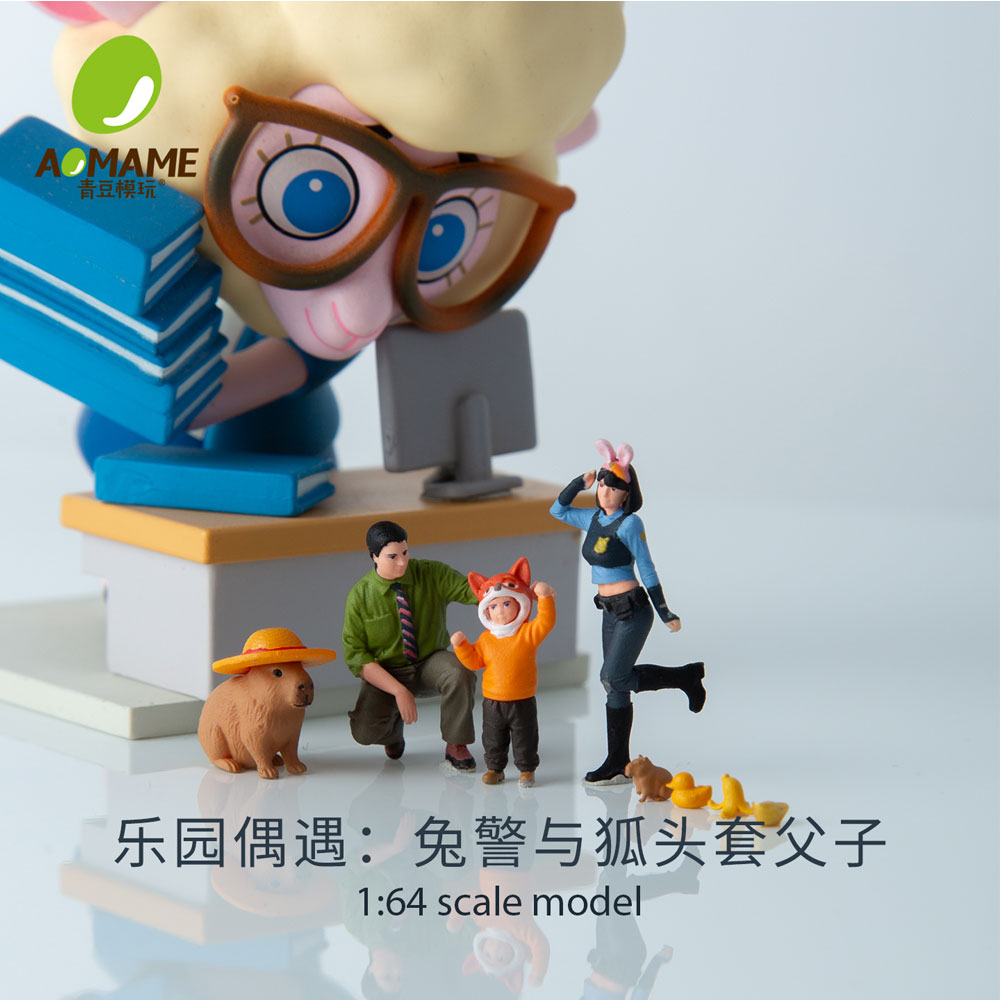 3D Printing Diecast Cars - Kicarmod 1:64 Série de Figuras de