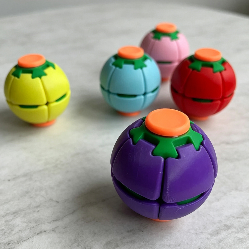 3D Printing Fidget Toys - Brinquedo Antiestresse Fidget Spinner em Forma