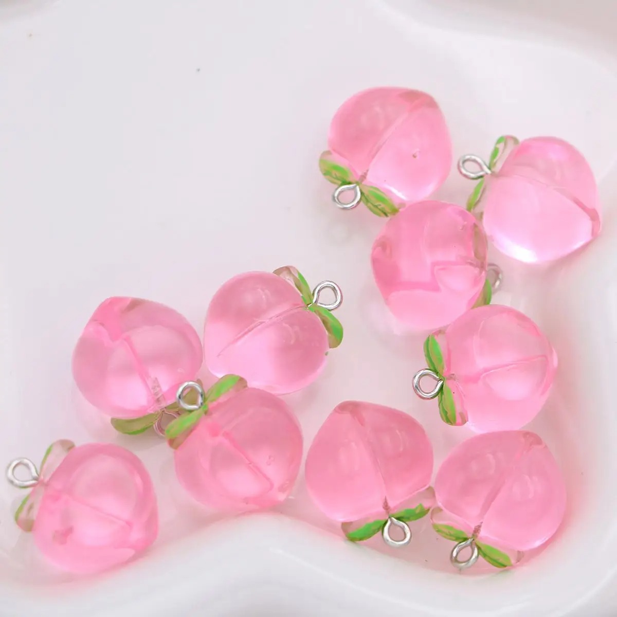 3D Printing Earrings - 10 Peças Mini Pingentes 3D de