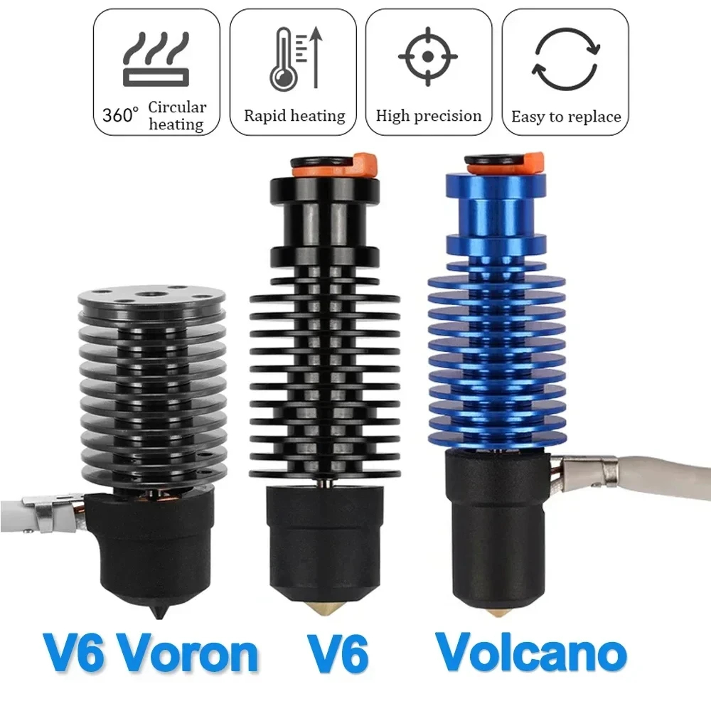 3D Printing Ender - Vulcão hotend e3d v6 24v 50w