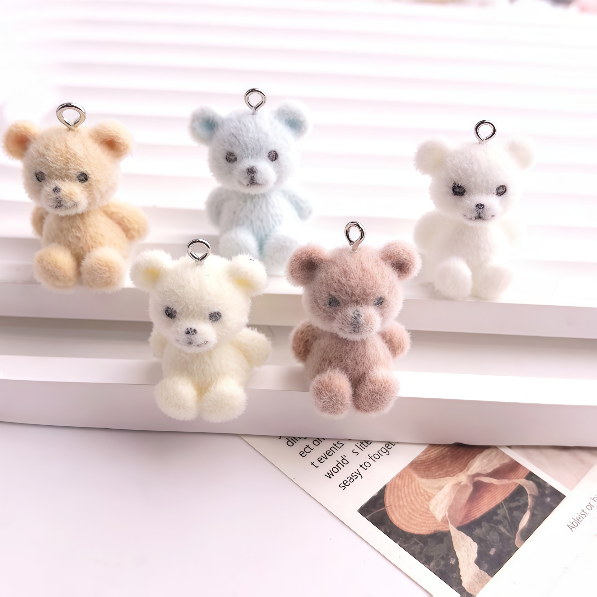 5 peças de Charms de Resina em - 3D Printing Earrings avaliação e preço