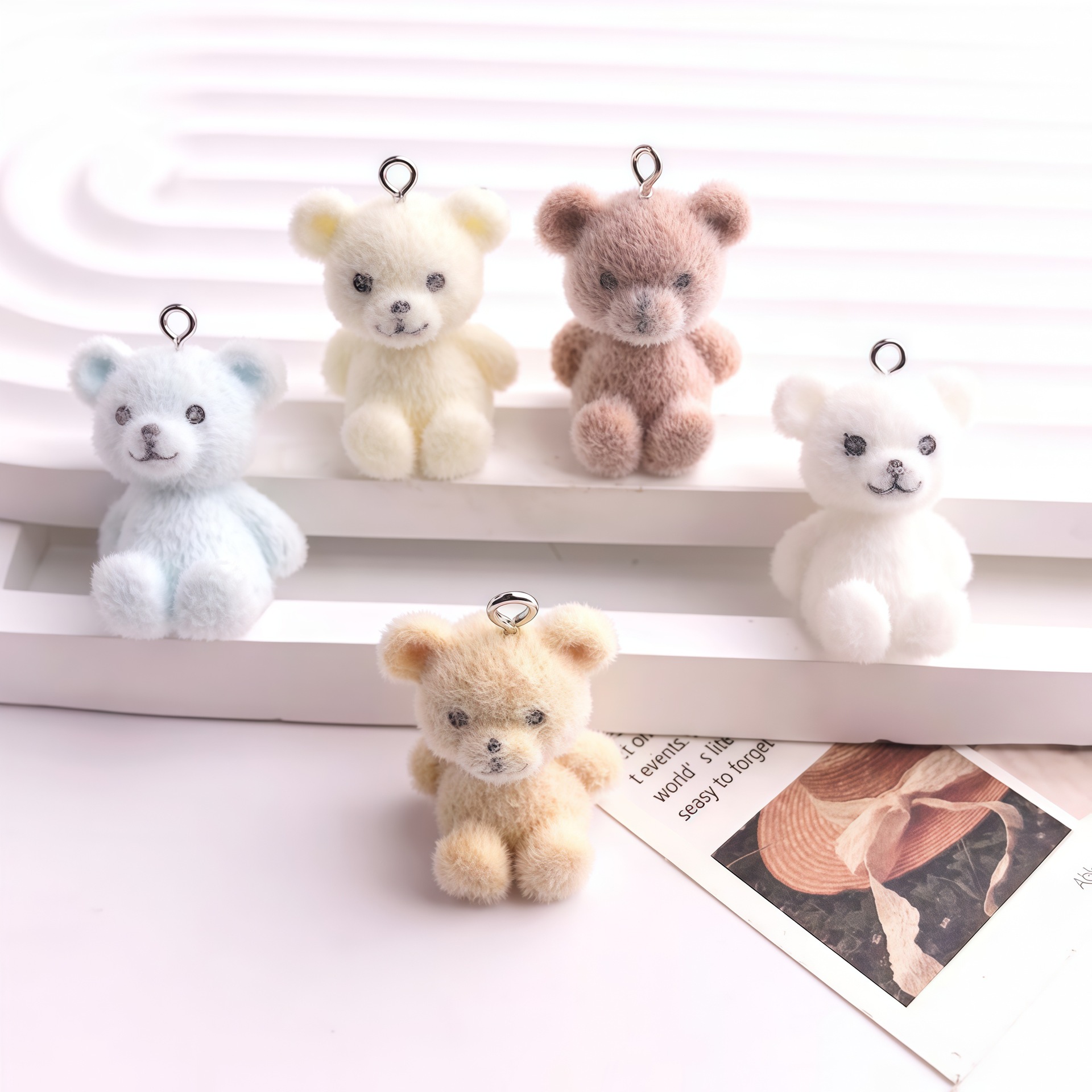 5 peças de Charms de Resina em - 3D Printing Earrings avaliação e preço