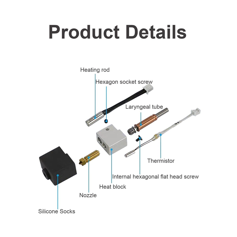 Kit de Hotend para Impressora  - 3D Printing Kit avaliação e preço