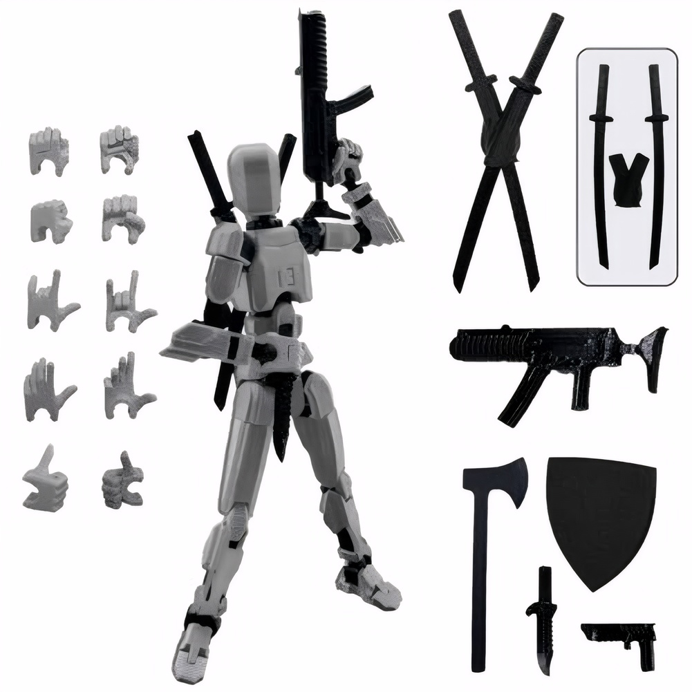 Titan 13 figuras de ação t13 f - 3D Printing Titanium avaliação e preço