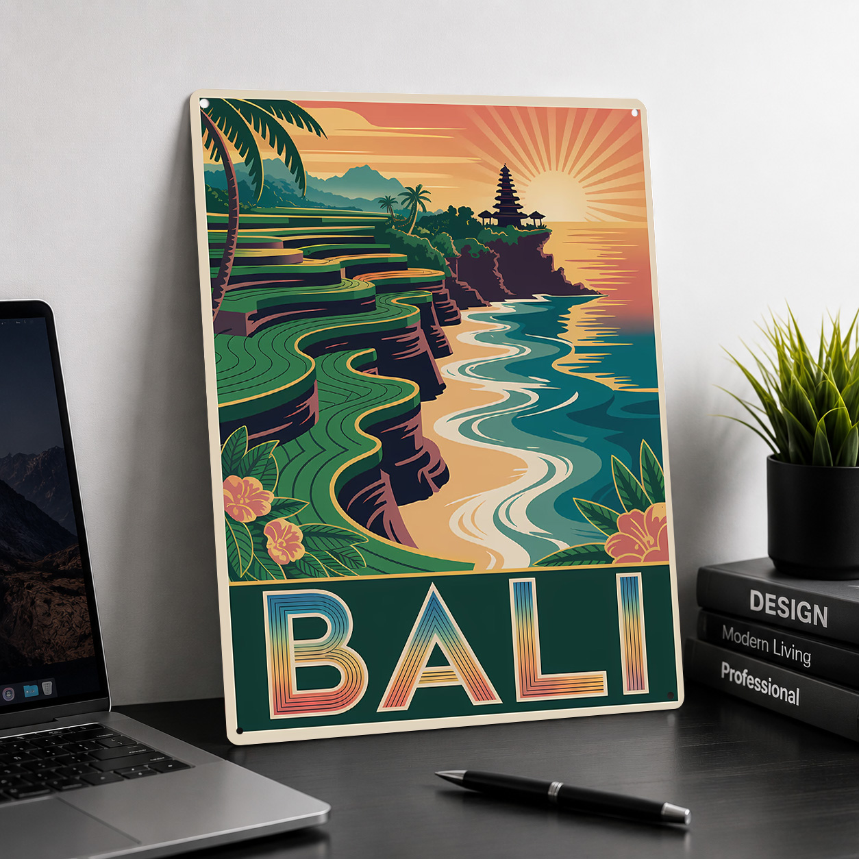 Placa de Metal Vintage Persona - 3D Printing Bali avaliação e preço