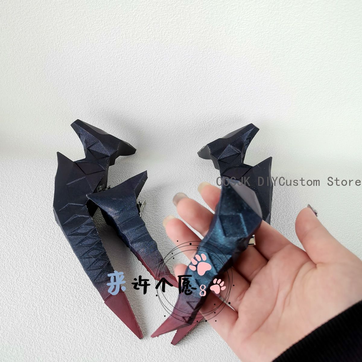 Acessórios de Cosplay Arknight - 3D Printing Earrings avaliação e preço