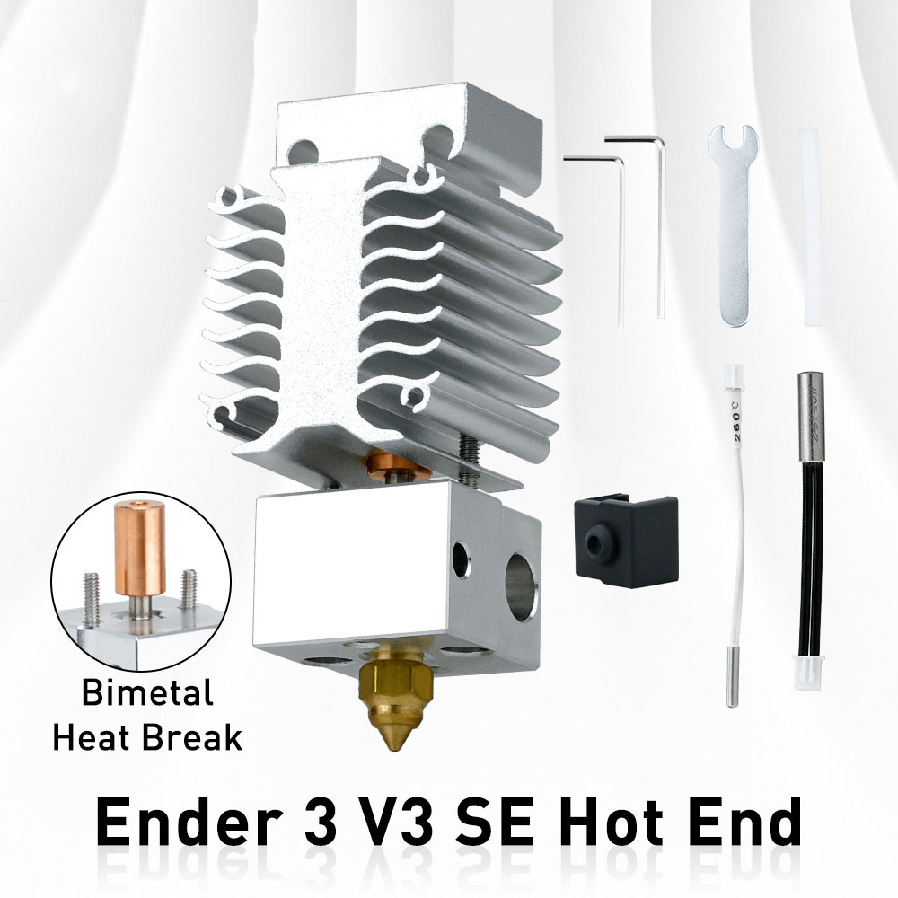 Kit hotend para ender 3 v3 se  - 3D Printing Titanium avaliação e preço