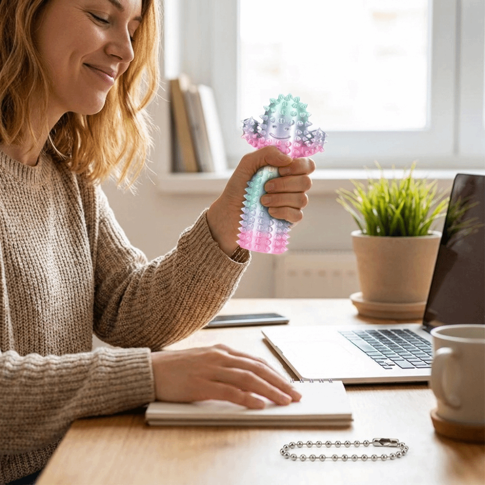 Chaveiro Cacto com Superfície  - 3D Printing Process avaliação e preço