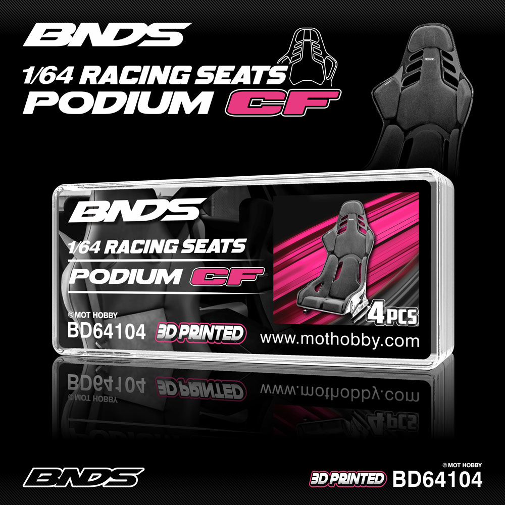 BNDS 1/64 Assentos de Corrida  - 3D Printing Diecast Cars avaliação e preço