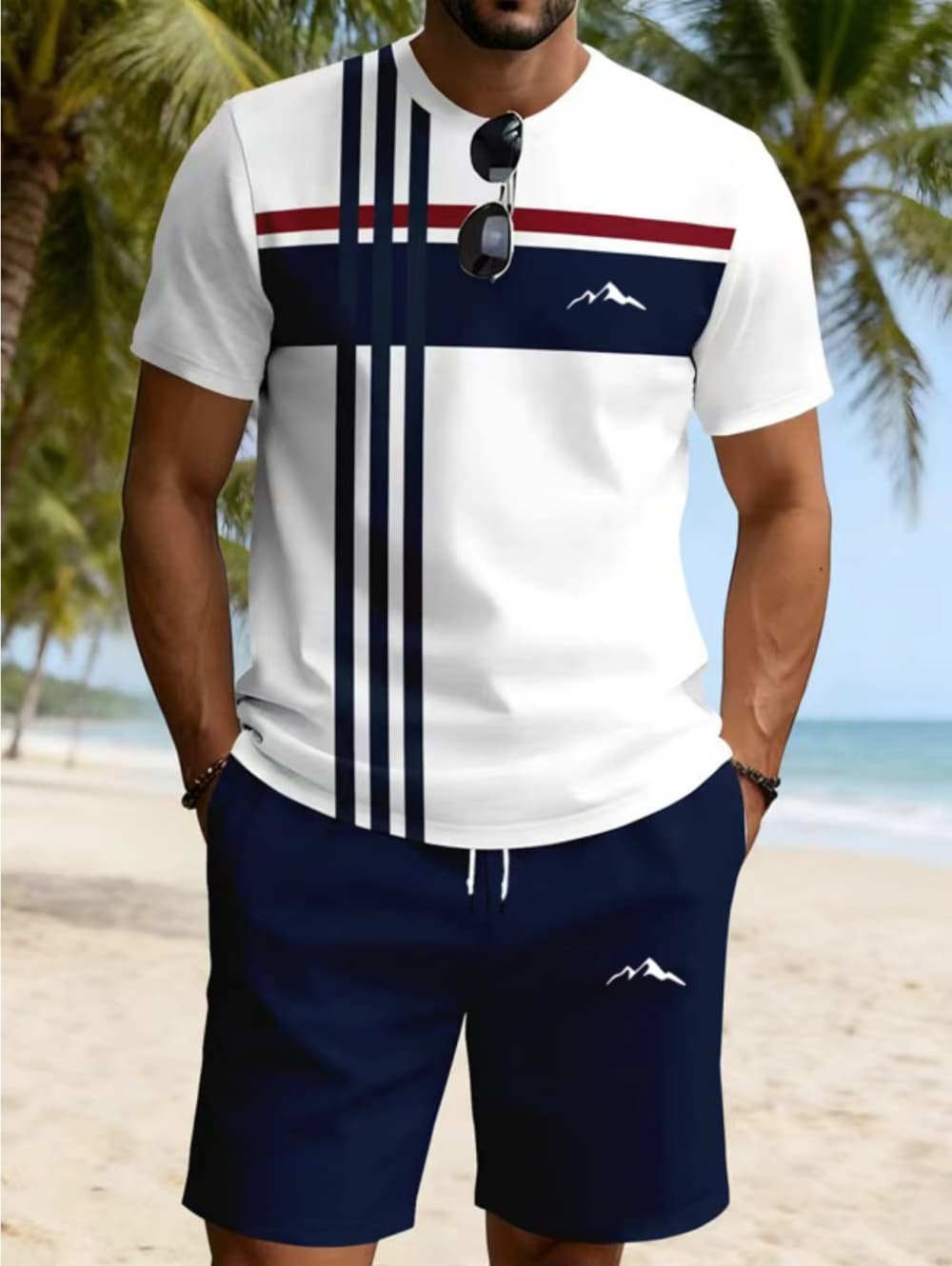 Conjunto Masculino Casual de V - 3D Printing Kit avaliação e preço