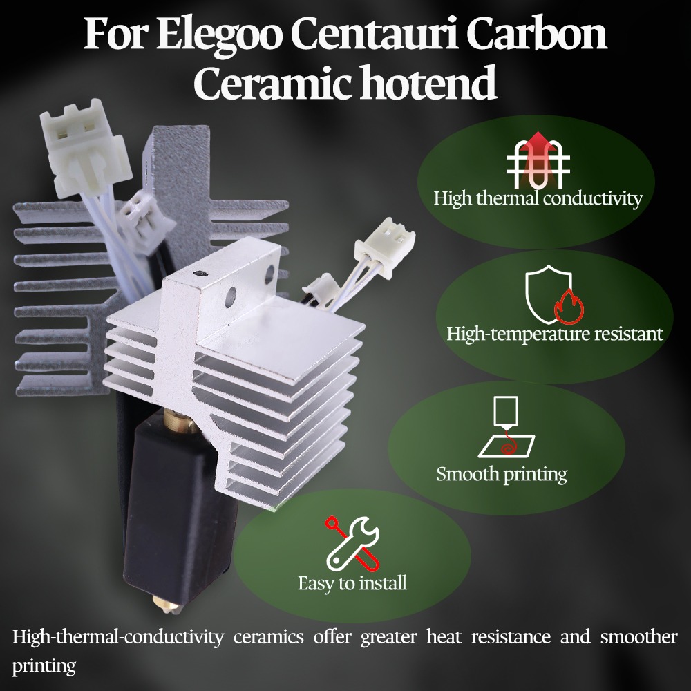 Kit Hotend Cerâmico Aprimorado - 3D Printing Elegoo avaliação e preço