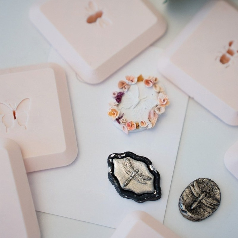 Molde 3D com Padrão de Insetos - 3D Printing Earrings avaliação e preço