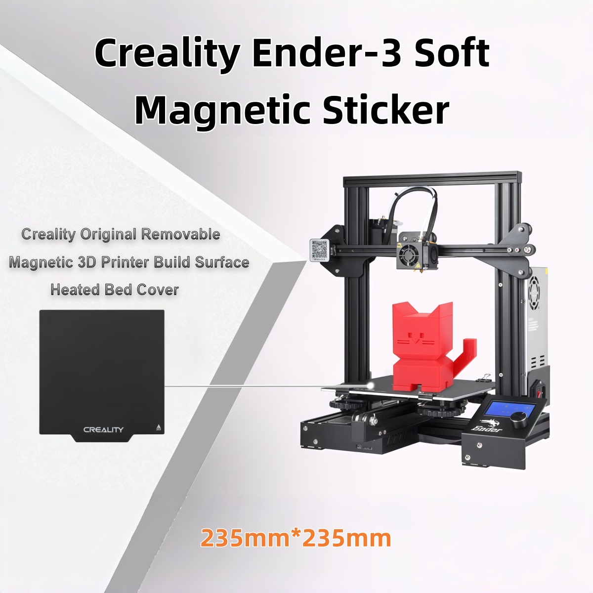 Placa Magnética Adesiva Creali - 3D Printing Ender avaliação e preço