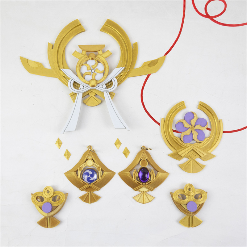 Novo genshin impacto yae miko  - 3D Printing Earrings avaliação e preço