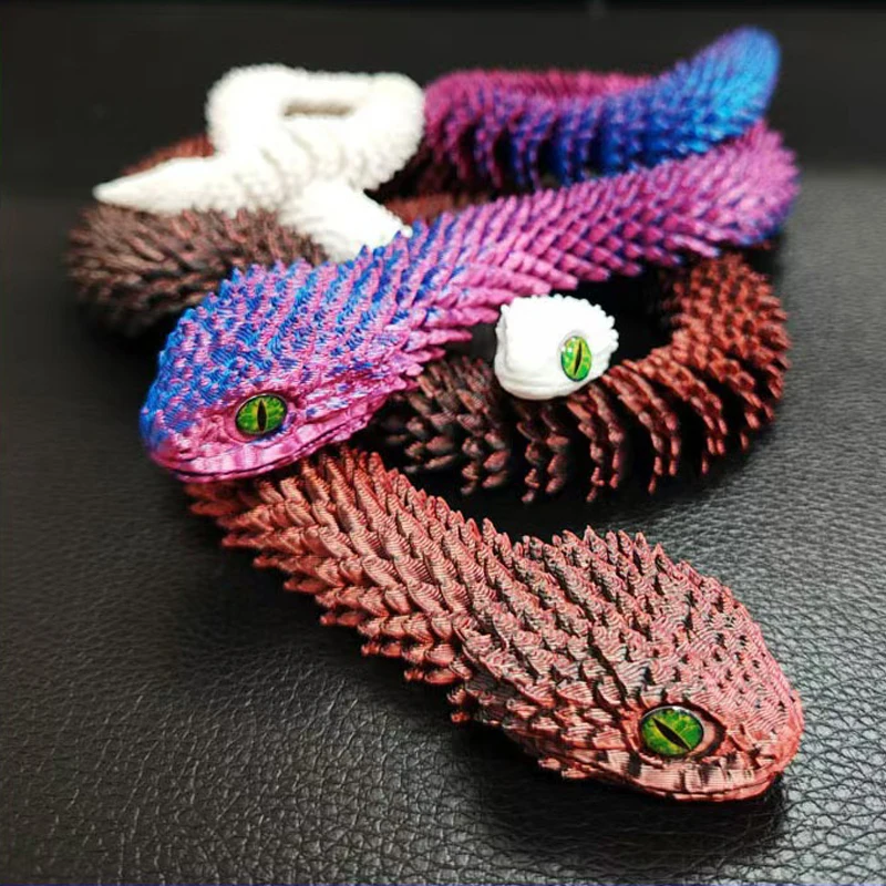 3d impresso cobra móvel conjun - 3D Printing Fidget Toys avaliação e preço