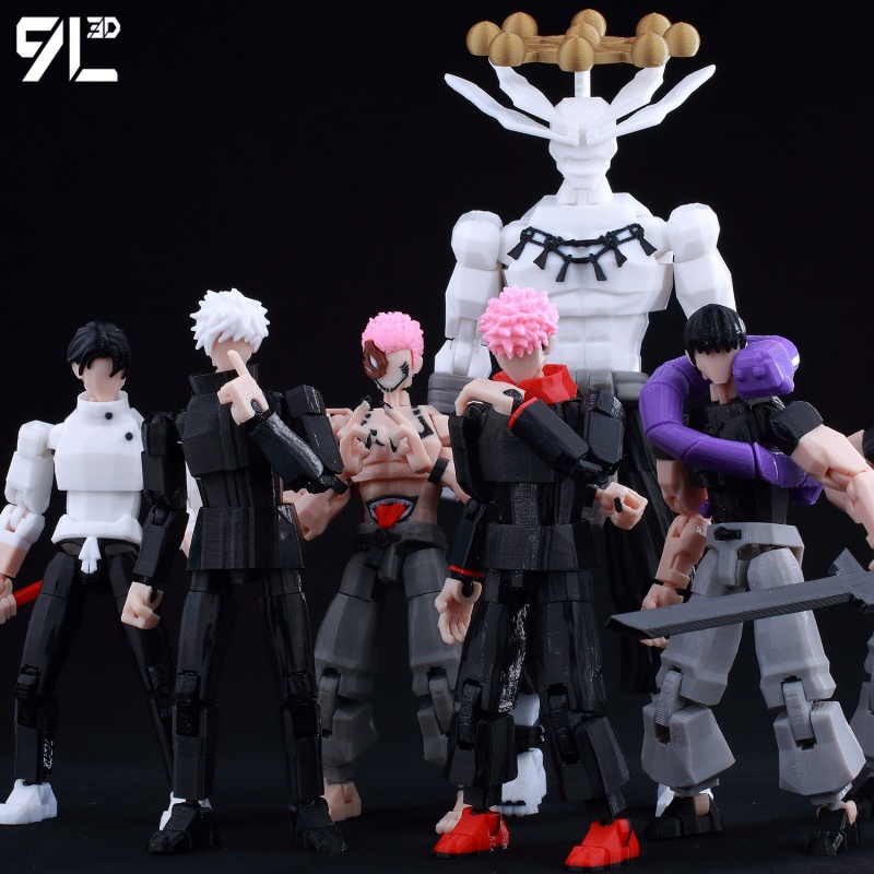 Novo Jujutsu Kaisen: Bonecos A - 3D Printing Titanium avaliação e preço