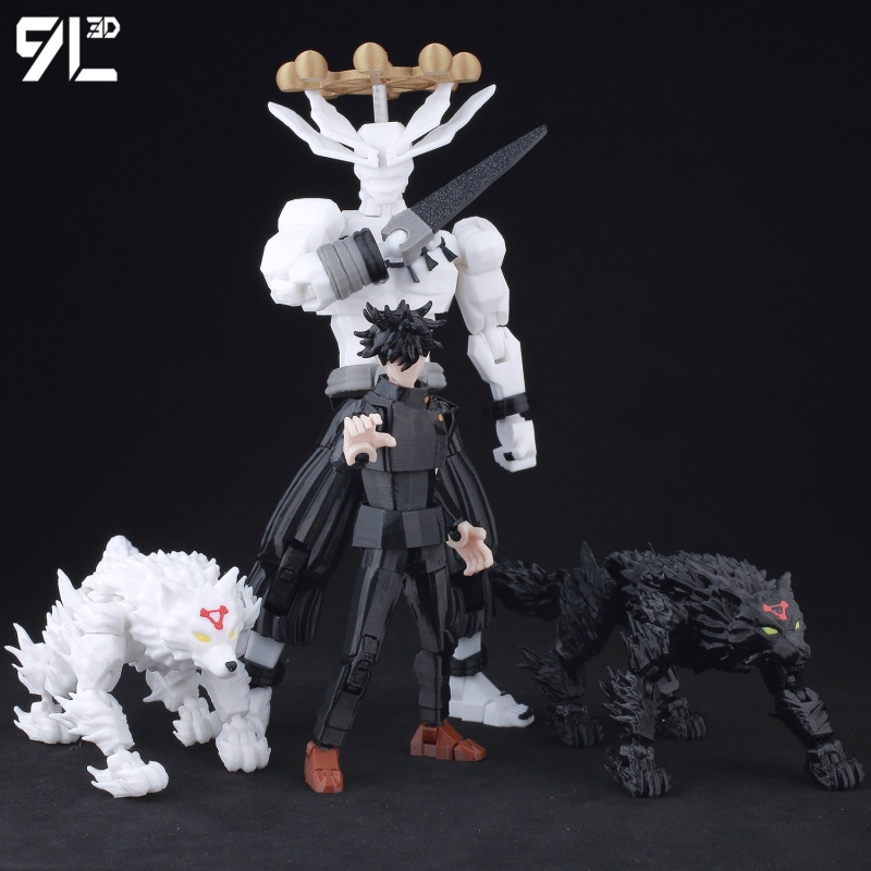 Novo Jujutsu Kaisen: Bonecos A - 3D Printing Titanium avaliação e preço