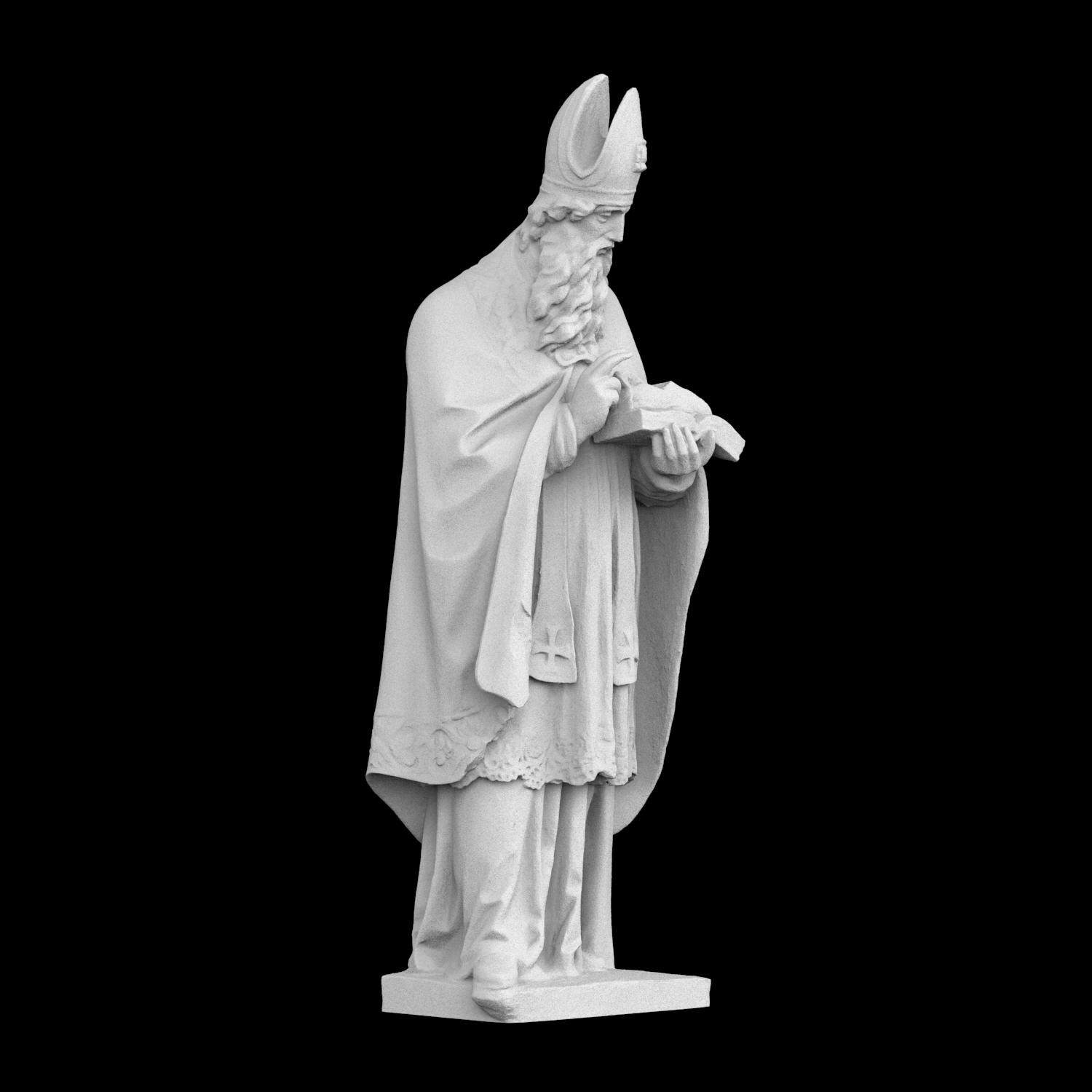 Escultura de São Ulrich, mater - 3D Printing Material avaliação e preço