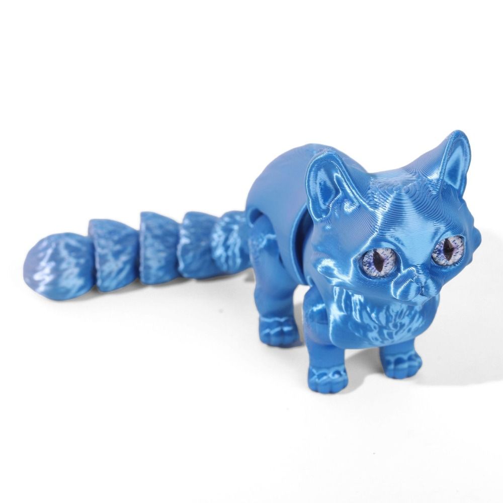 Modelo de Gato Impresso em 3D  - 3D Printing Material avaliação e preço